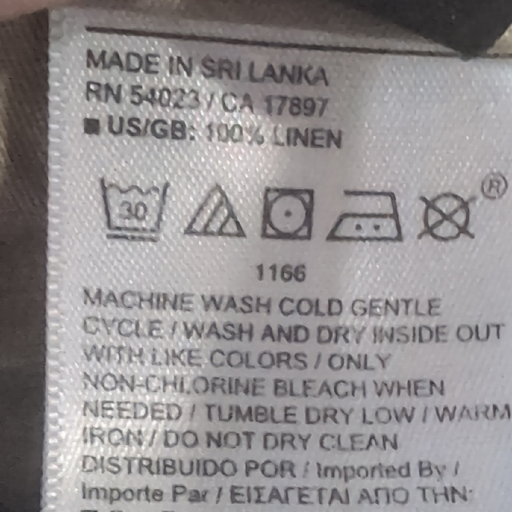 Banana Republic Lino 9" Linen Gray Men's Shorts Size 32 - Picture 3 of 5